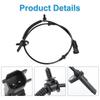2 Pcs ABS Wheel Speed Sensors Compatible with Ford Explorer 2013 2014 2015 2016 2017 2018 2019, Rear Left and Right abs Sensors, Replacement for
