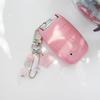 Surgical Steel Pink Cherry Blossom Keychain