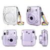 kinokoo Fujifilm Instax Mini 11 Case, Instax Mini 11 Camera Case and Accessory Set of 8 (Clear)