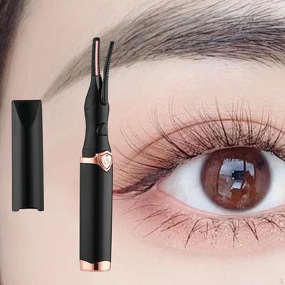 Heated Eyelash Curler Brush Portable Fast Heating Tool Lash Handheld