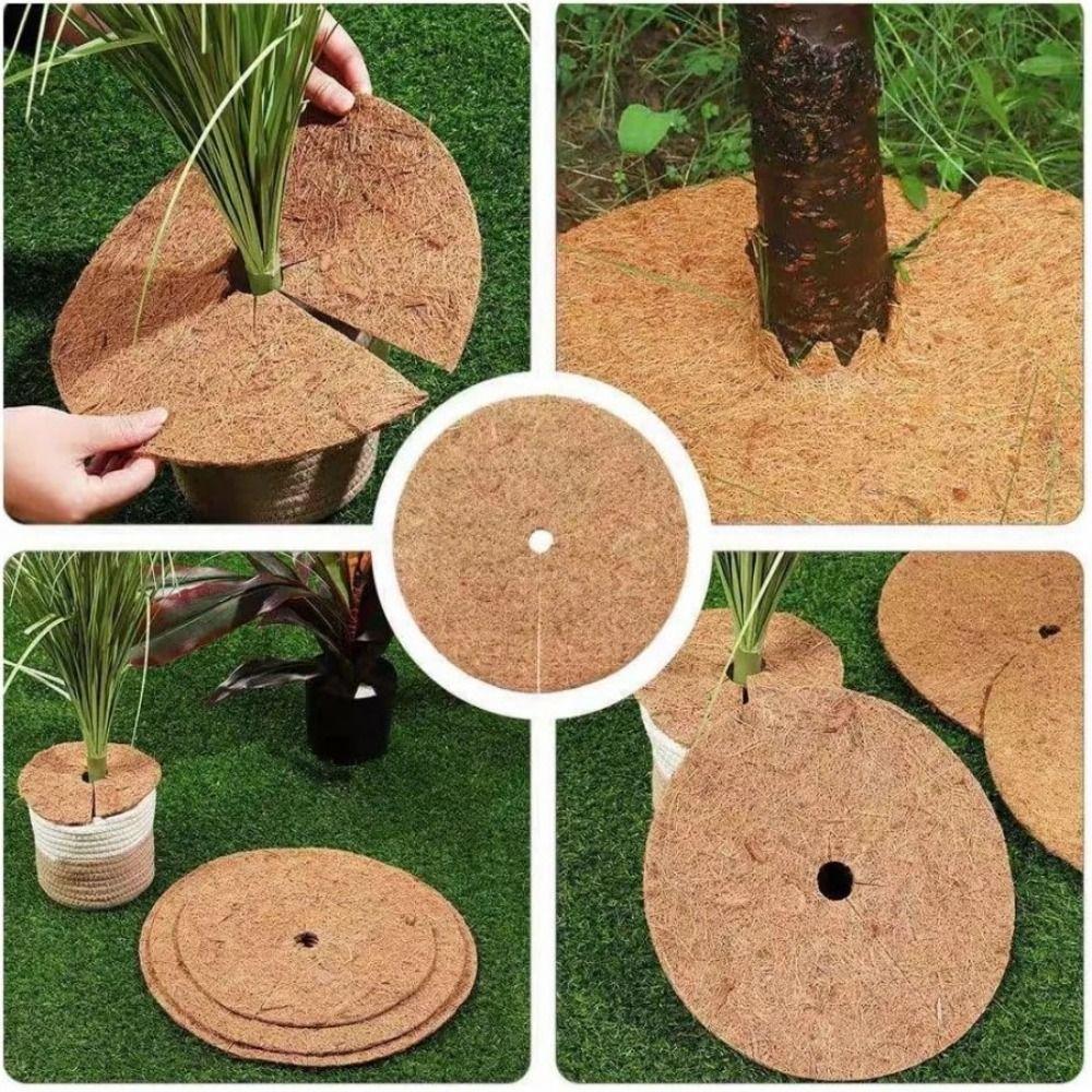 Thick Tree Mulch Ring Anti Grass Tree Guard Mat High Quality Flower Pot Disc Mat  Planters
