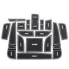 Rubber Door Groove Mat for MG HS AS23 MGHS Plug-in Ehs Phev ~ Slot Anti-slip Cup Cushion Coaster Pad Sticker Accessories