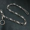 Accessories Hip Hop Single Layer Spike Metal Trouser Chain Accessories Men's and Women's Trendy Cool Waist Chain
