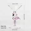 Flamingo Cocktail Glass