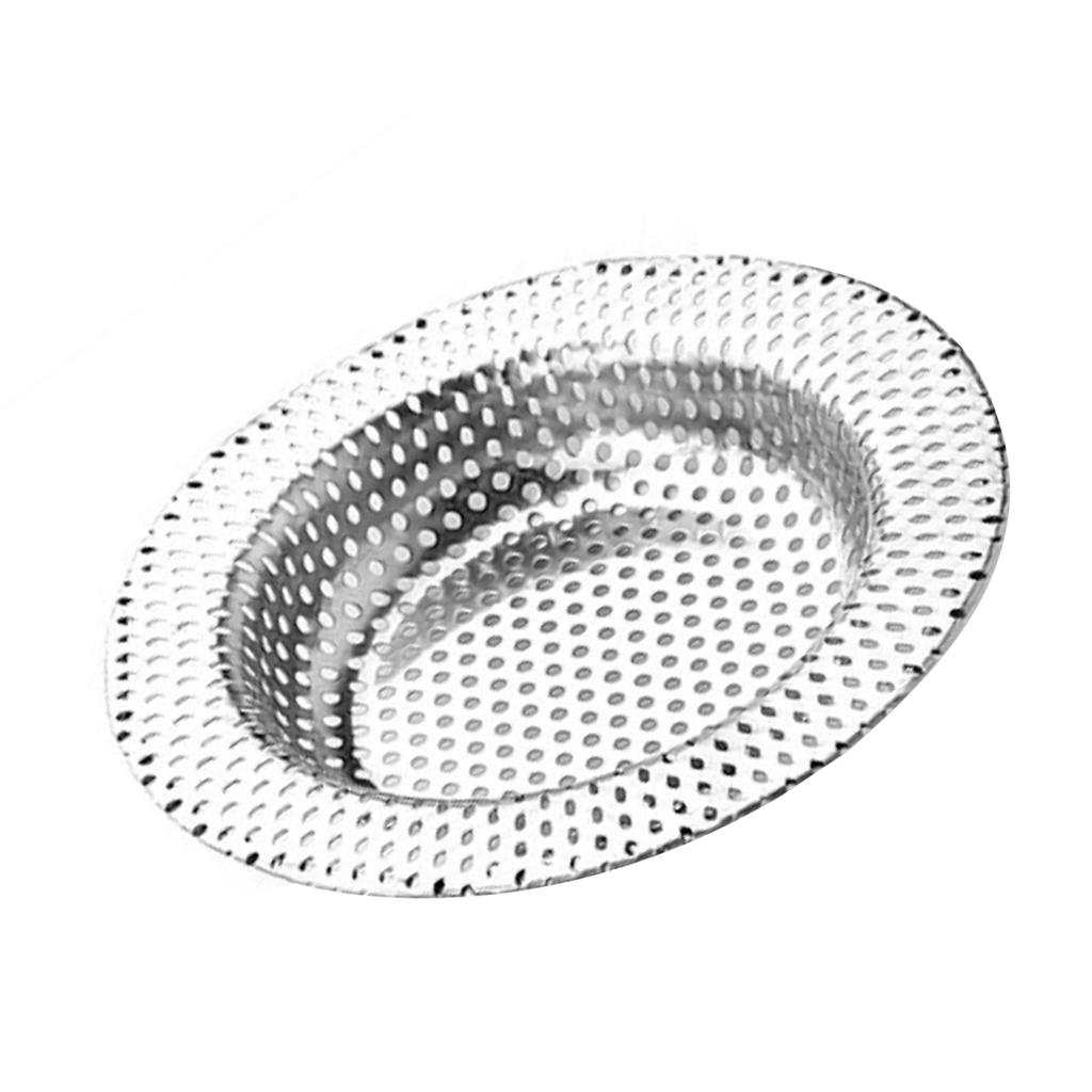 Kitchen Sink Strainer Stainless Steel Rustproof Large Wide Rim Sink Drain Basket for Home