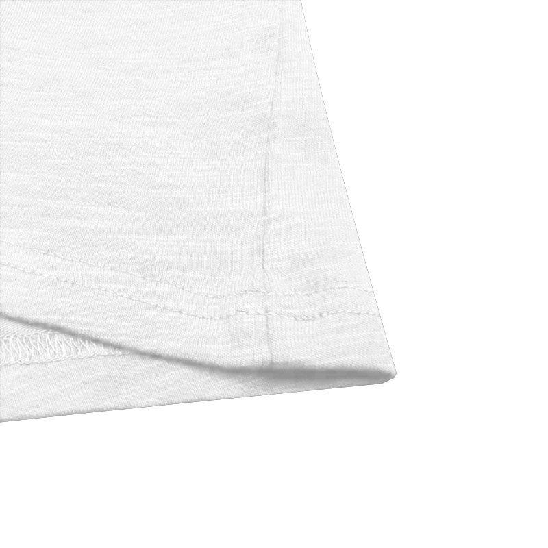 Heavyweight Bamboo Henry Collar Men's T-shirt Short-sleeved Summer Casual American Big Size Solid Colour Men's Button Up Tops