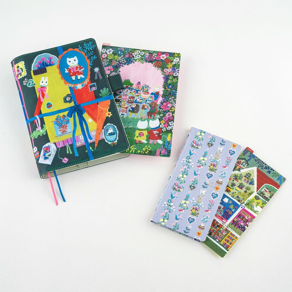 Yumi Kitagishi Hobonichi Unterlage für den Cousin / „im Garten“ (für Größe)