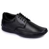 Liberty Fortune HOL-20 Men’s Formal Derby Shoes - Black, Brown - Synthetic Leather Lace-Up with Cushioned Footbed - Stylish Wedding