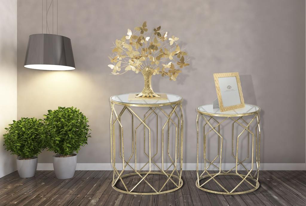 Small Tables Tunisi Couple Cm Ø 42X53-38X47