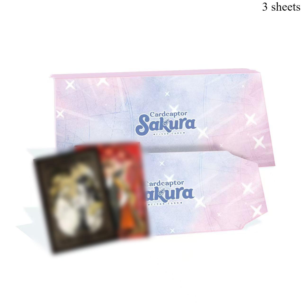 Cardcaptor Sakura Moonlight Waltz Collectible Cards Cartoon Sakura Kinomoto Collectible Cards Anime Merchandise Holiday Gift