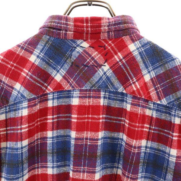 RH Vintage Vintage Check Pattern Long Sleeve Flannel Shirt S Ron Herman Women Used