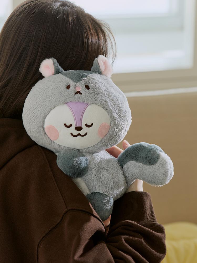 BT21 MANG BABY Fluffy Lying Plush Doll - Official LINE FRIENDS Collectible