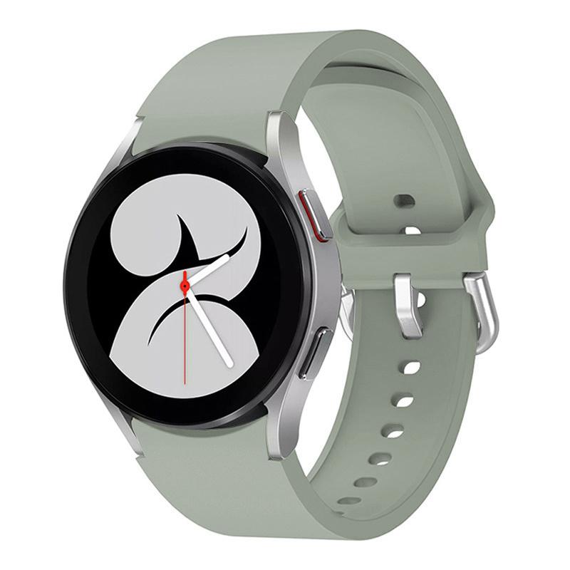 20mm řemínek na hodinky Pro Samsung Galaxy Watch 7/5/6 44mm 40mm Silikonový náramek Galaxy Watch 4 classic/5 pro 47mm 43mm 46 45mm pásek