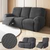 1/2/3Seater Recliner Sofa Covers For Living Room Non-Slip Armchair Slipcover Stretch Spandex Recliner Cover Furniture Protect