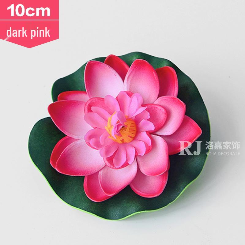 Artificial Lotus Leaf Water Lily for Pond, Fish Tank Decoration, Landscaping, or Buddha Ornaments