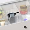 4Pcs Drawer Divider Adjustable Free Combination Partition Storage Shelves Wardrobe Closet Separator Underwear Socks Storage