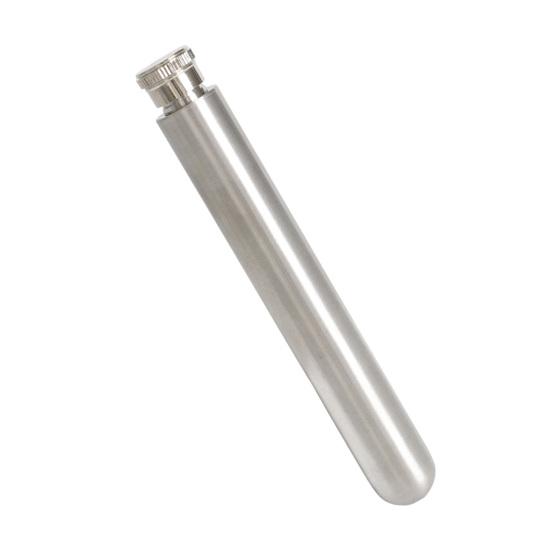 

Airtight Metal Wine Containers 1.5oz Stainless Steel Hip Flask Wine Tube Portable Liquor Bottle for Whiskey Vodka Spirits 1pc