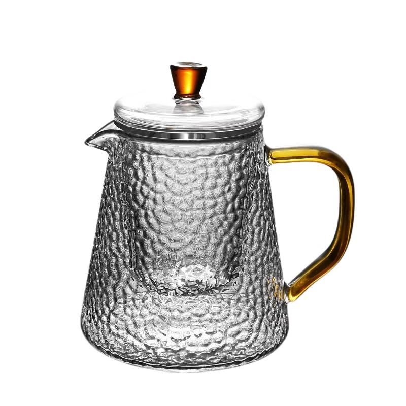 Hammered Glass Teapot