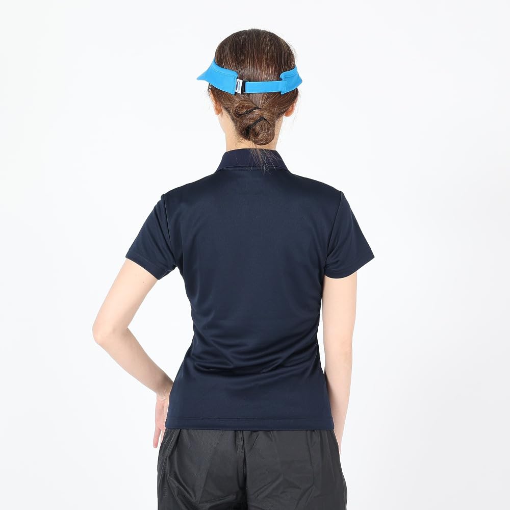 Yonex Short Sleeve Game Navy Blue Size S Women's Shirt, (019),