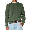 Men's Loose-fitting Casual Round Neck Long-sleeved Knit Top