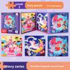 Kids Magnetic Foldable Puzzle Book With Animal Traffic Scenes For Learning Early