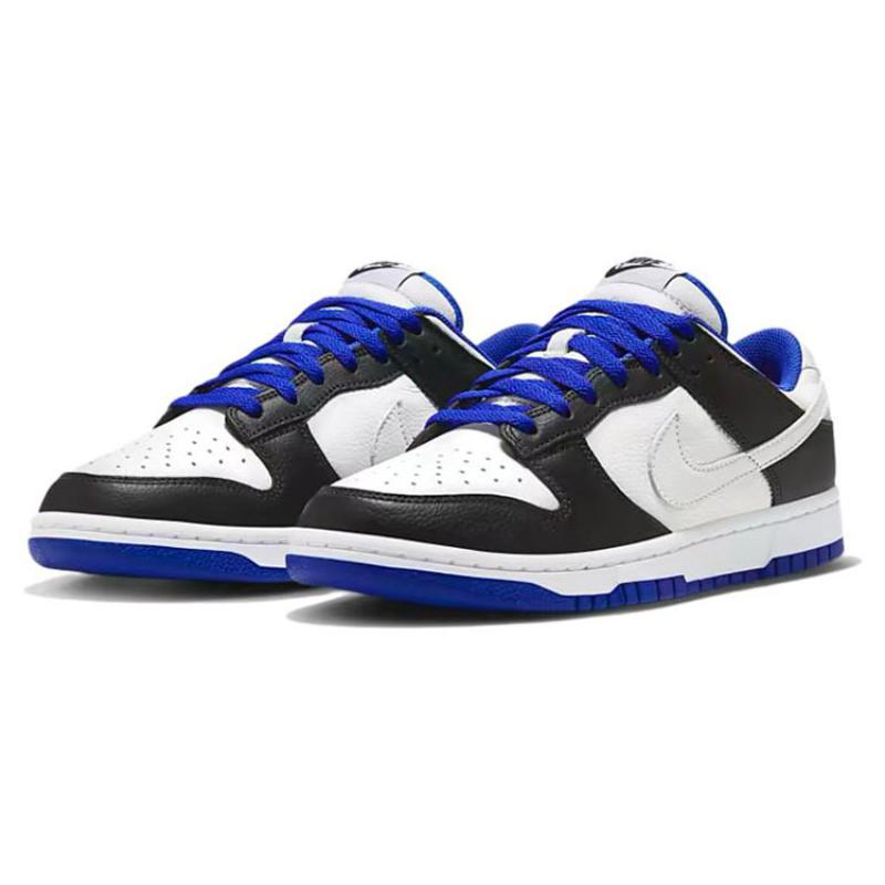 Nike Dunk Low 'White Black Game Royal' Skate Shoes Sneakers FD9064-110