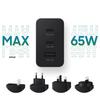 S22 65W Fast Charger for Samsung - Dual Port (USB-C & A) with UK/EU/US Specs
