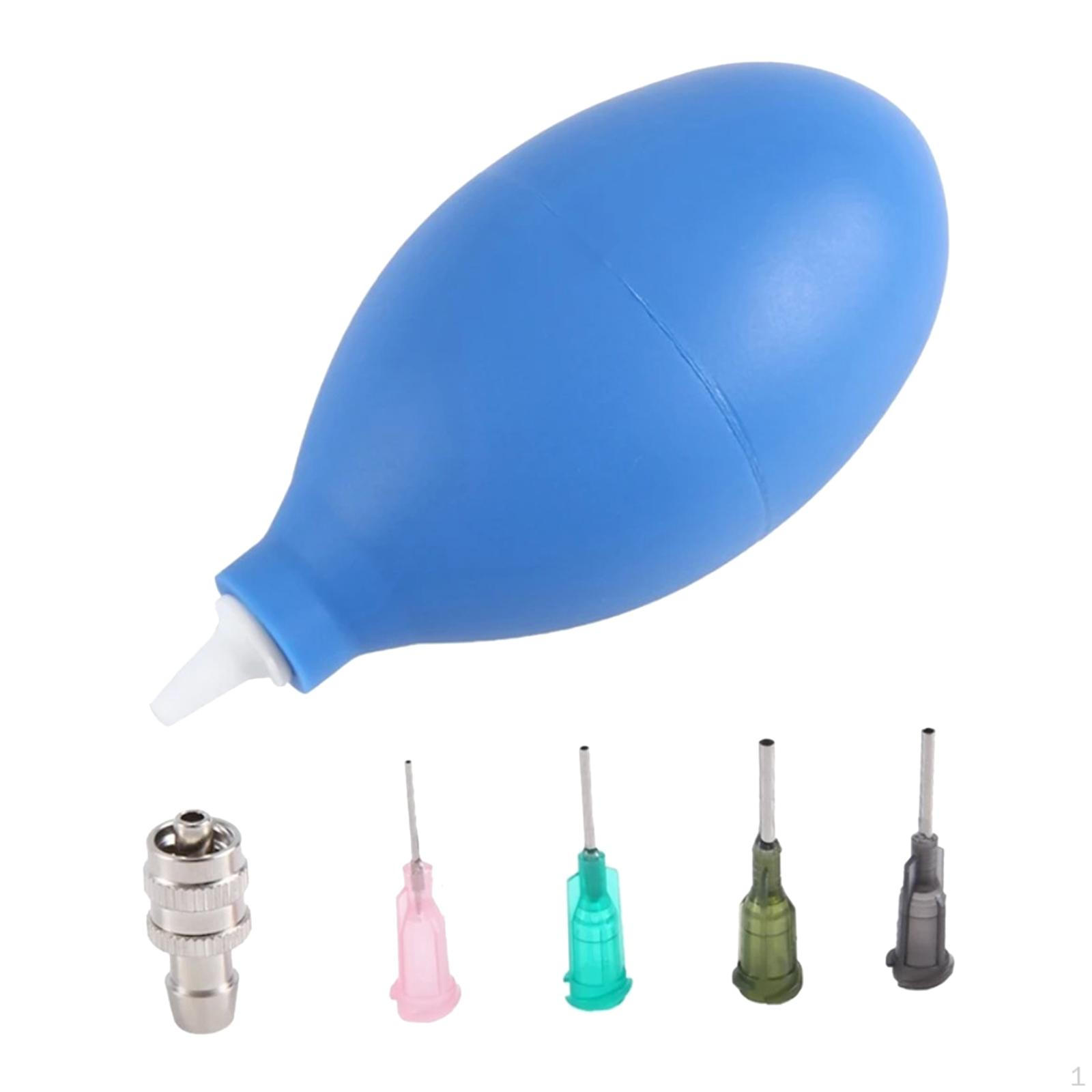 

Bottle Clay Tool Set Dispenser Ceramic Oil Rubber User-friendly for Pottery blue small ball