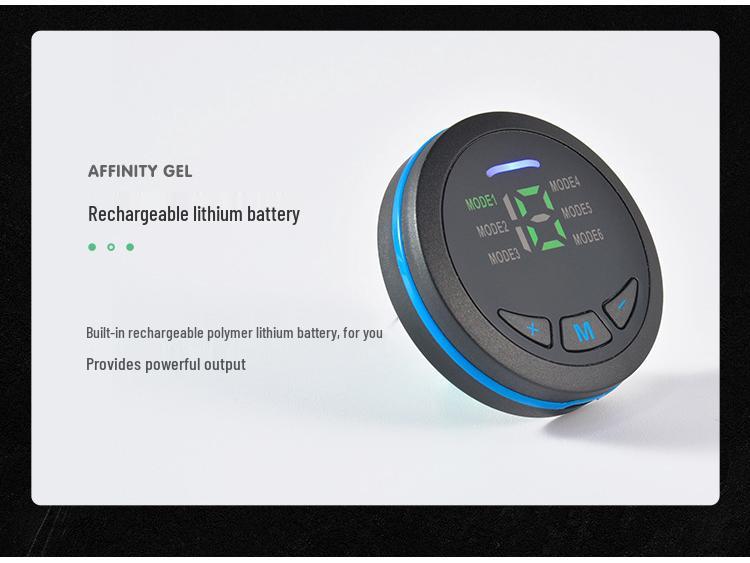 Rechargeable EMS Smart Abdominal Trainer with Digital Display - Muscle Stimulator & Massager Fitness Equipment.