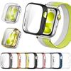 TPU Hülle für Huawei Watch Fit 5/4/3 Rundum-Rahmen Bumper Schale für Huawei Watch Fit 5 Pro/4 Pro Weiche Displayschutzhülle