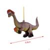 Christmas Dinosaur Pendant Acrylic Dragon Ornaments Hanging Funny for Year Door Window