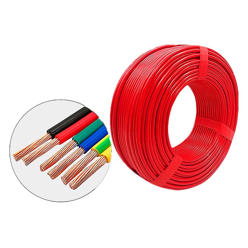 Zhujiang National Standard Flame Retardant Stranded Copper Core Electrical Wire for Household Use (1, 1.5, 2.5, 4, 6 Sq mm)