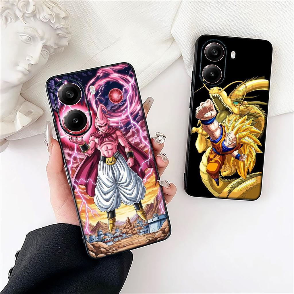 Majin Buu Dragon Gokus Ball Trunks Torankusu Phone Case for Apple iPhone 16 17 Air 14 15 Pro Max Plus 16+ 16E 14+ ProMax Cover