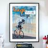 Cycling Race Posters Classic Cycling Monuments Tours Paris Canvas Painting Prints Bike Wall Art Pictures for Home Decoration