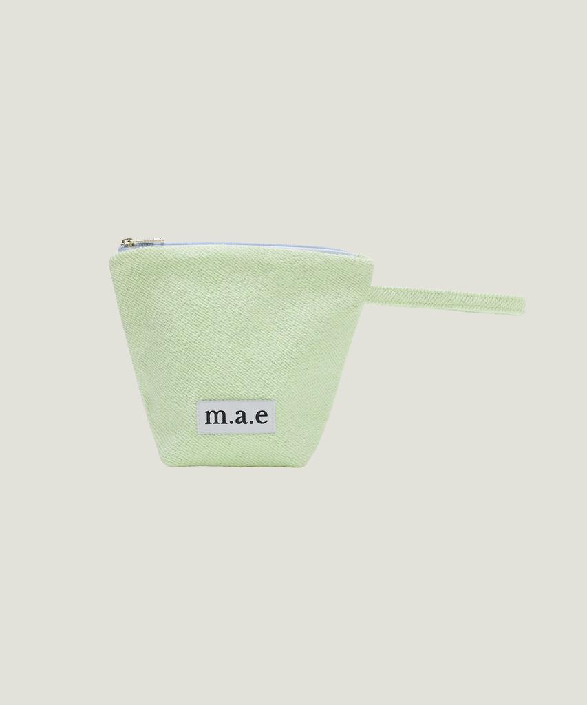 Mucu And Ebony Shell Pouch _ Apple Mint