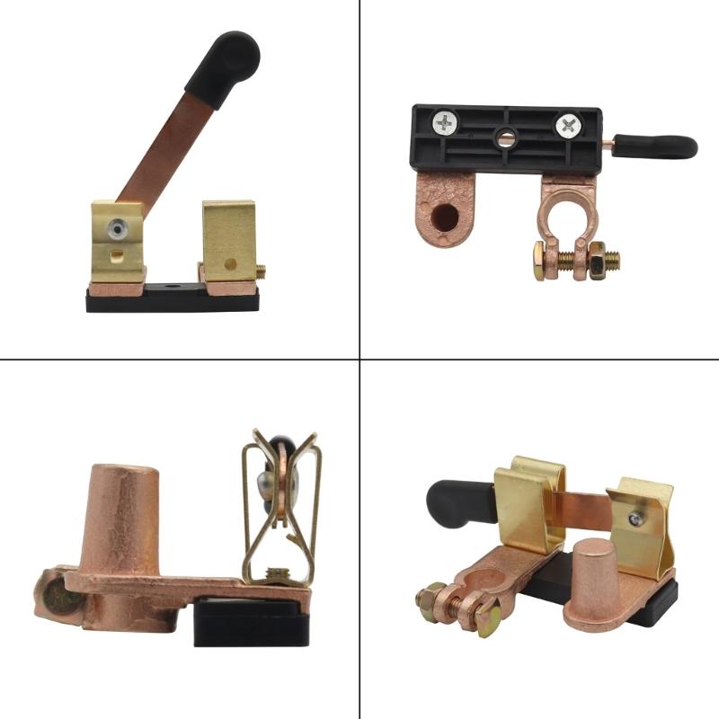 High Current Battery Main Switches 12V 250A Disconnect Power Cut Switches Heavy Duty Power Shutoff for Car & 