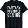 Drafting FANTASY FOOTBALL GENIUS Genius Unicorn Game Day T-Shirt