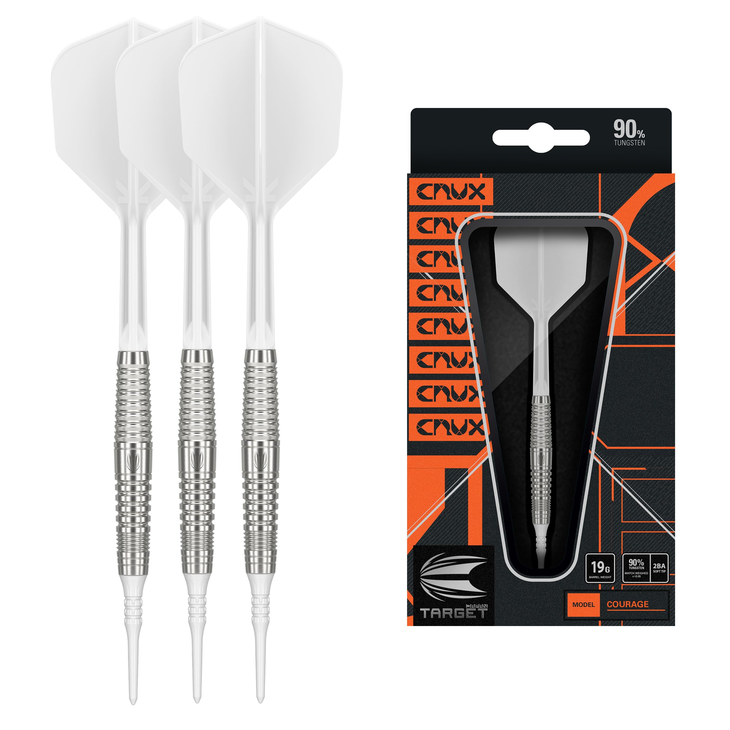 

TARGET CRUX JPN COURAGE 2BA SOFT TIP