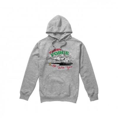 Mens Merry Force Be With You Grogu Hoodie