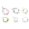 Multicolor Adjustable Beaded Bracelet Skin Friendly Jewelry Trendy Accessory For Teens Girls Casual Wear Handchain