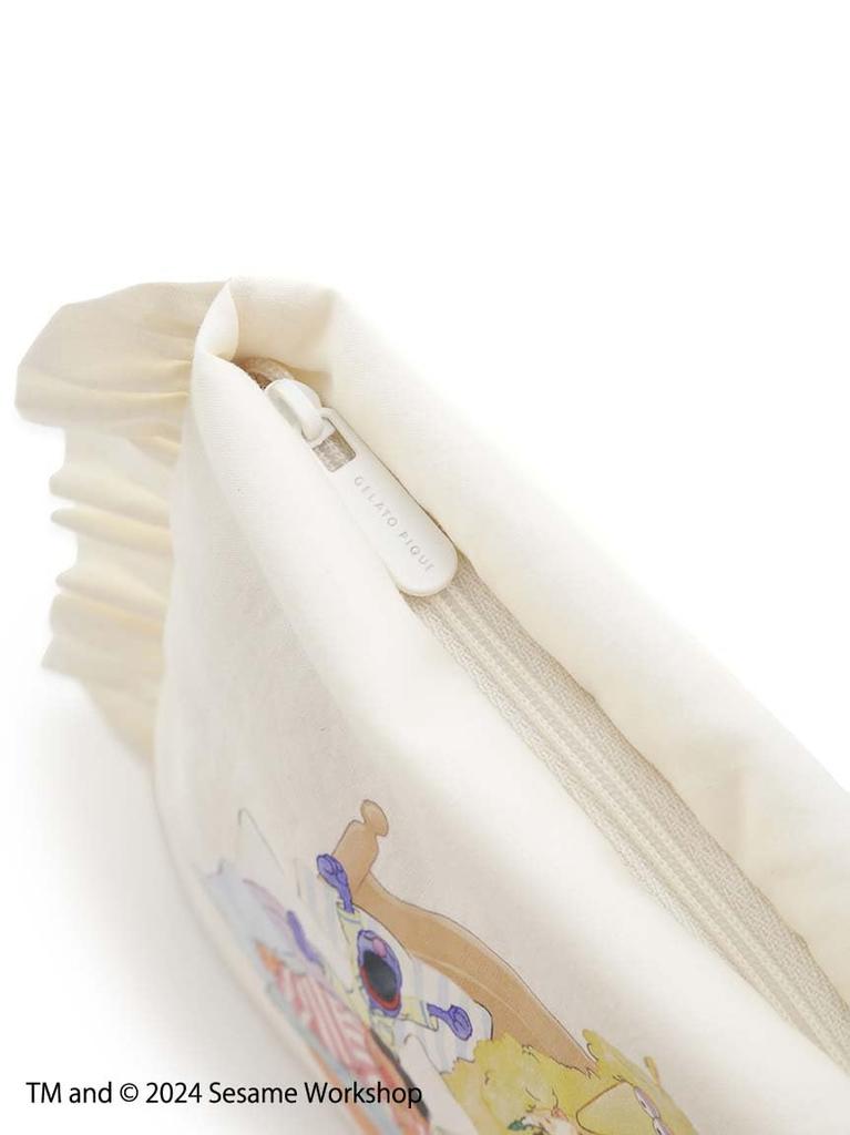 Gelato Pique Sesame Street Pillow Pouch (PWGB245621)