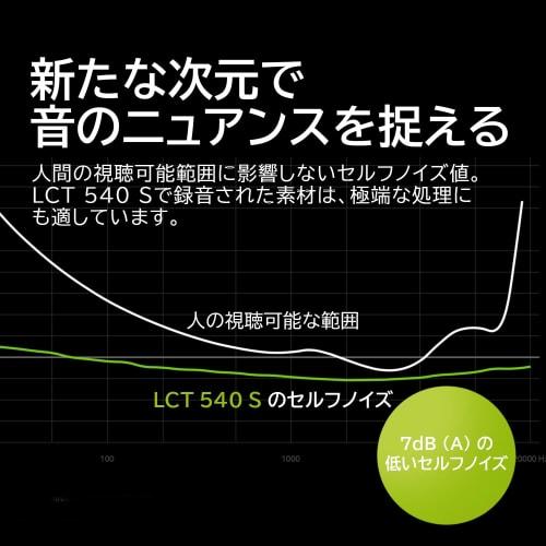 LEWITT LCT 540 S 1-inch diaphragm condenser microphone, unidirectional