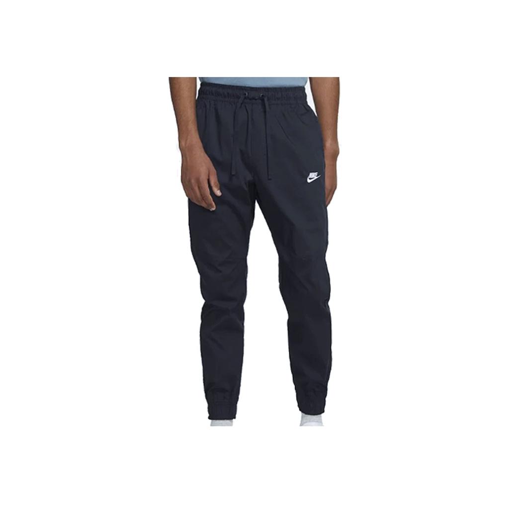 Nike Sportswear Swoosh Woven Cuff Pants Men Bottoms Navy DA2341-451