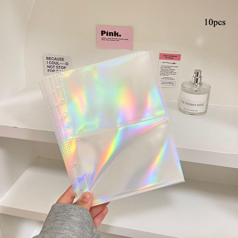 11PCS/Pack A1 Ins Photocard Binder Sleeves Idol Photo Card Holder Photocards Album Storage Bag  Loose Leaf Photo Sleeves