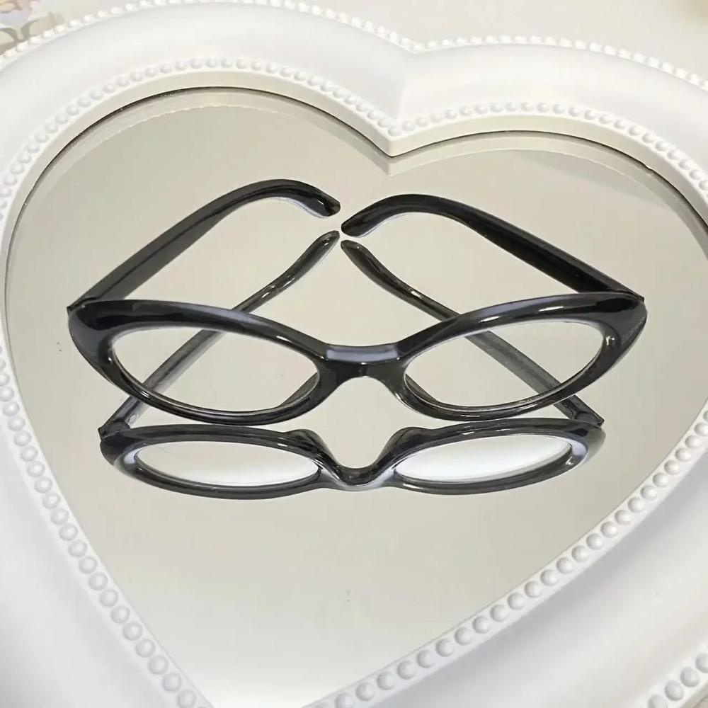 Ochelari de Soare Ovali Mici Labubu Fashion Ochelari de Plastic Transparenți pentru Păpușă Mini de Pluș din Bumbac Idol Kpop Accesorii Ochelari de Soare