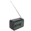 Emergency Radio Multi Function 16000mAh Solar Hand Crank AM FM WB Battery Powered with Cell Phone Ch