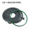 For Thermomix For TM31 Compatible Pot Lid and Sealing Ring Made of Nylon and Silicone for Reliable Performance