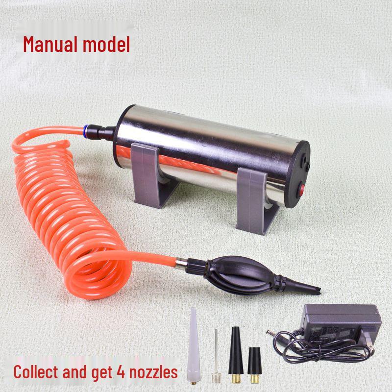 Electric Air Pump for Air Column Bag - Ideal for Bubble Column, Milk Powder, Red Wine, Basketball, Swim Ring, Roast Duck.