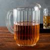 PC Juice Jug Transparent Cold Water Kettle Household Striped Drink Pitcher  Dinning Table