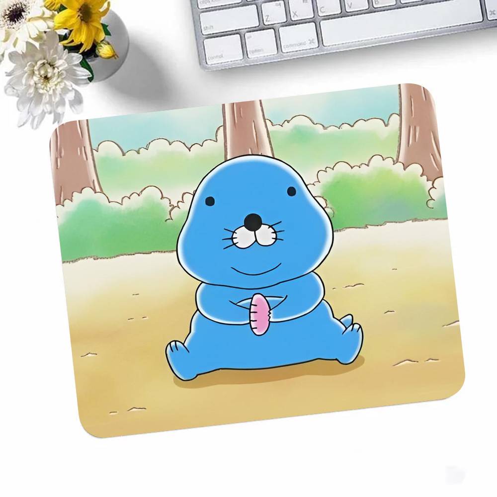 

Cartoon Anime B-Bonobono Mousepad Small LockEdge Mouse Pad For Gamers Computer Desk Pad Rectangular Anti-slip Rubber LE180x220x2mm